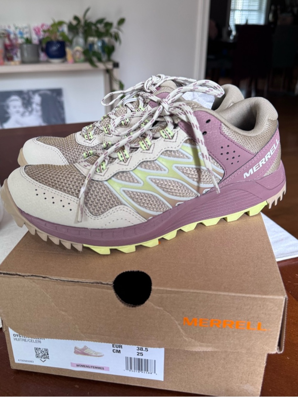 Merrell Women's Oyster Wildwood Trail Runners